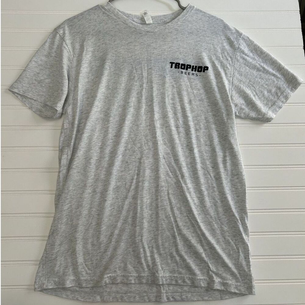 Austen Kroll Trop Hop Beers T Shirt Southern Charm Gray Graphic Tee
